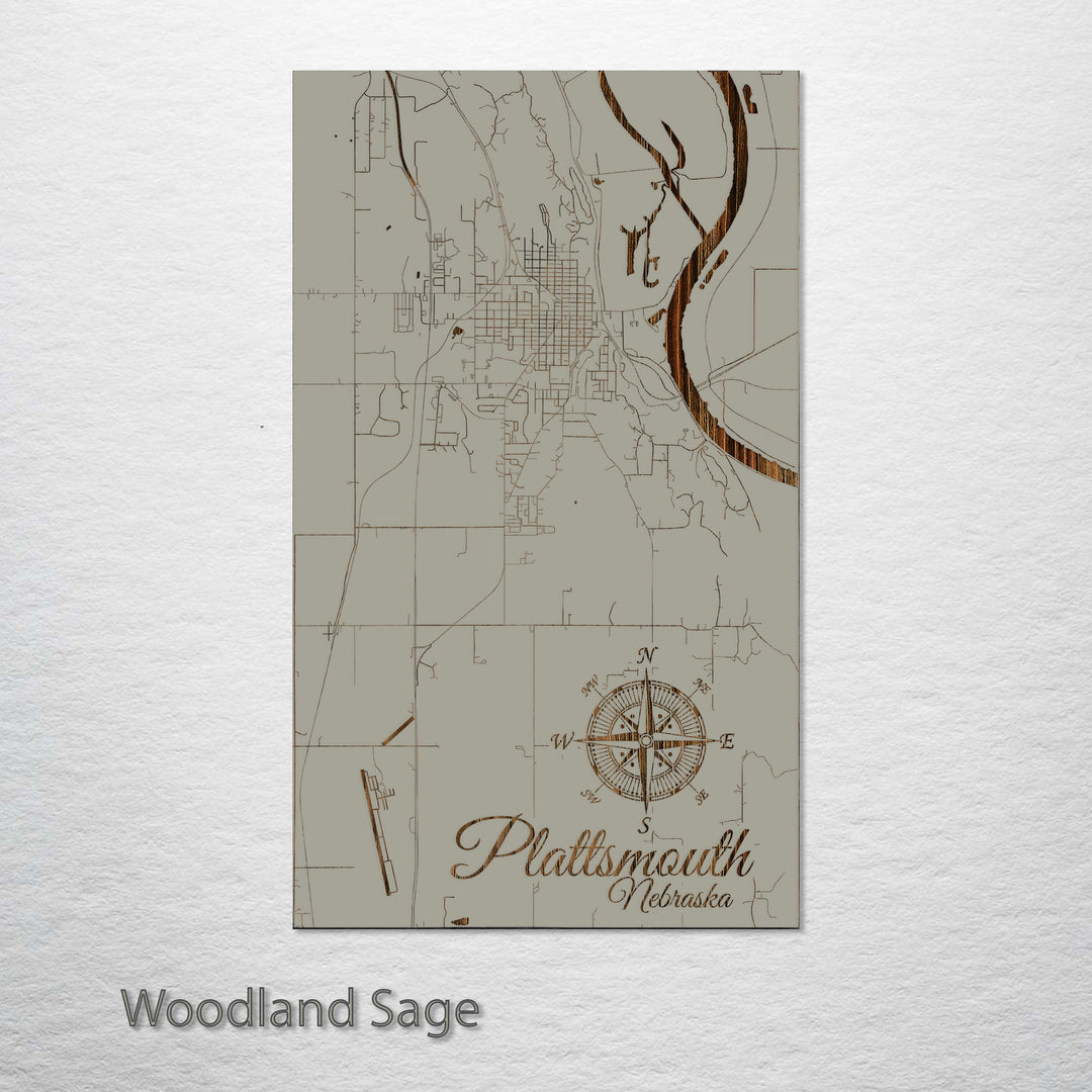 Plattsmouth, Nebraska Street Map