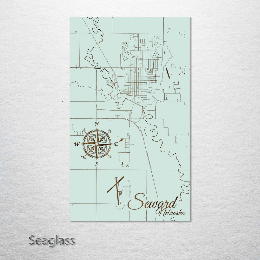 Seward, Nebraska Street Map