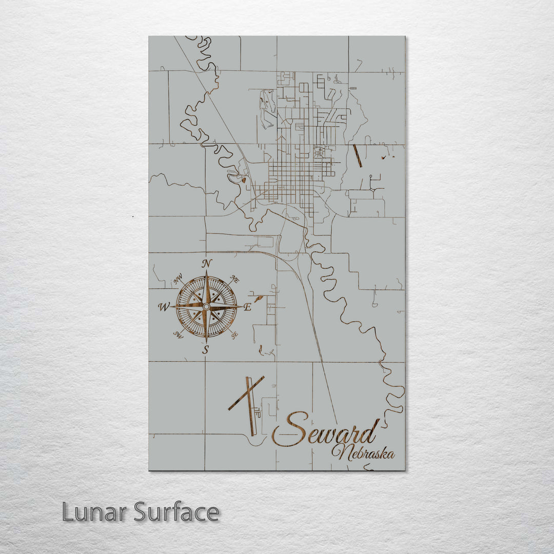 Seward, Nebraska Street Map