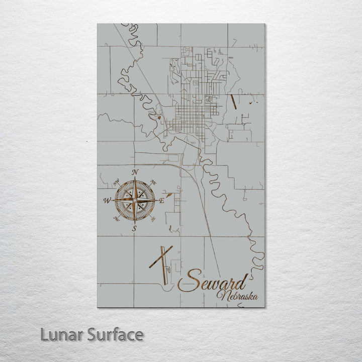 Seward, Nebraska Street Map