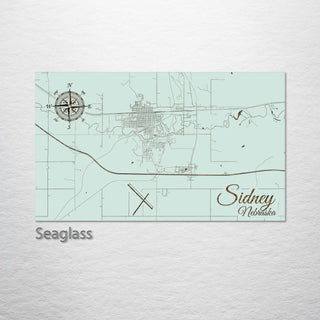 Sidney, Nebraska Street Map