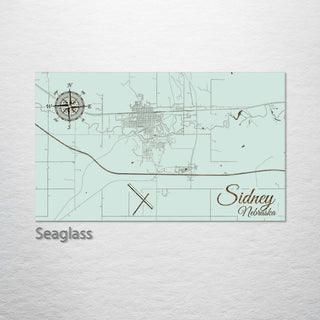 Sidney, Nebraska Street Map