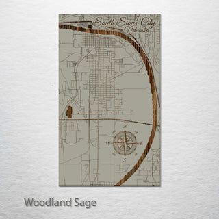 South Sioux City, Nebraska Street Map