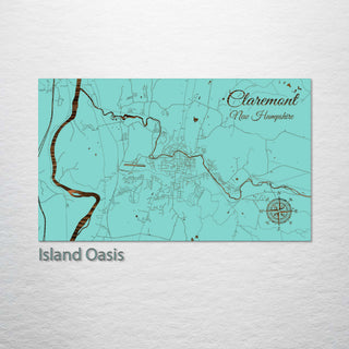 Claremont, New Hampshire Street Map