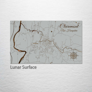 Claremont, New Hampshire Street Map