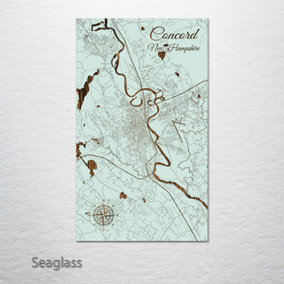 Concord, New Hampshire Street Map