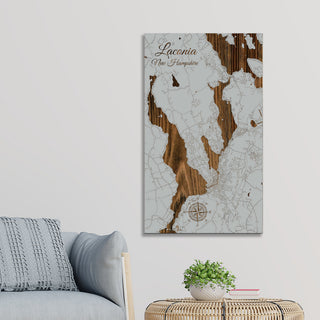 Laconia, New Hampshire Street Map