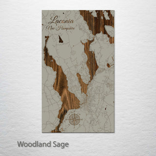 Laconia, New Hampshire Street Map