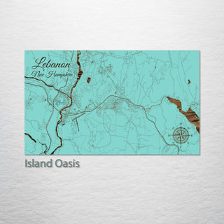 Lebanon, New Hampshire Street Map
