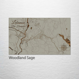 Lebanon, New Hampshire Street Map