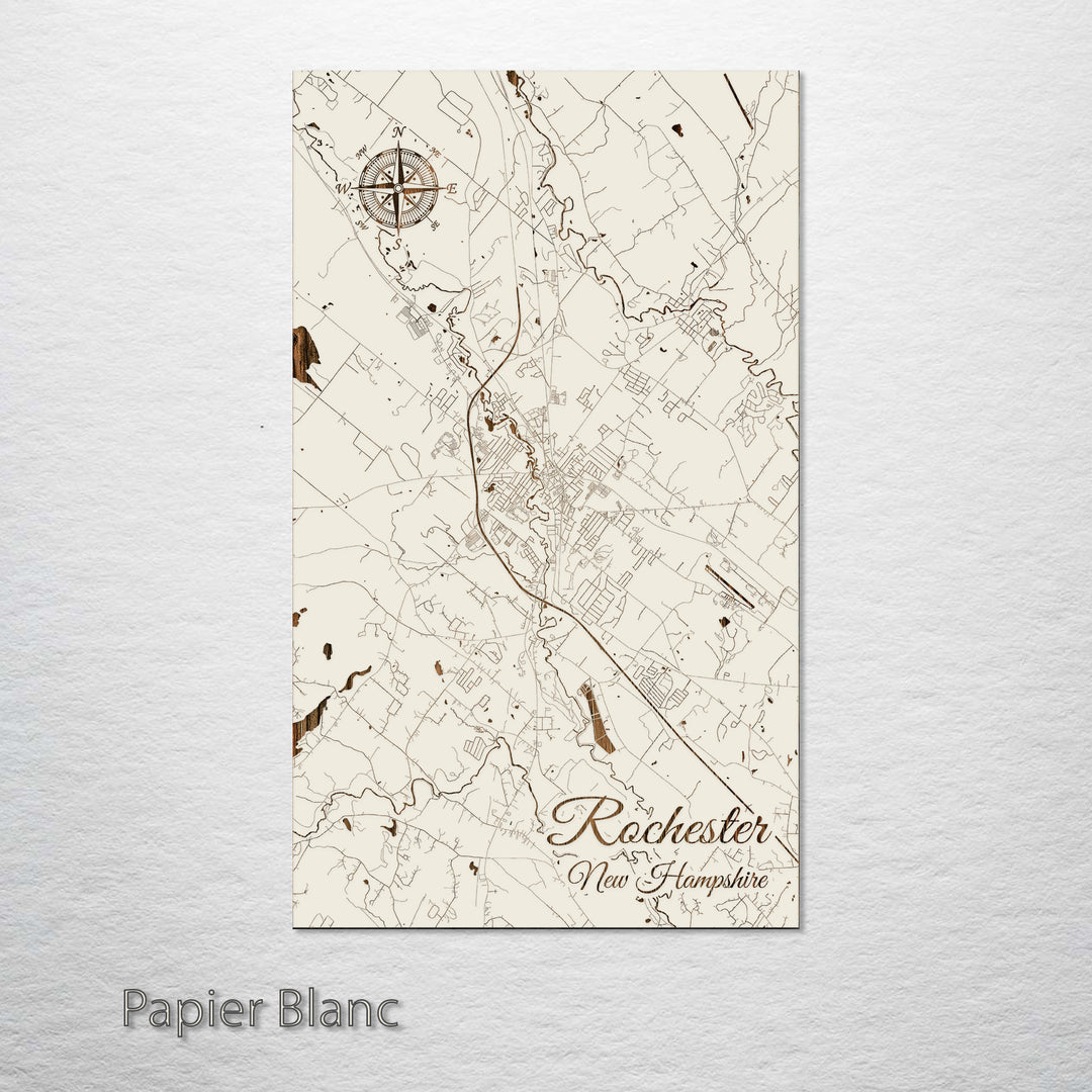 Detailed Rochester Nh Map Rochester, New Hampshire Street Map