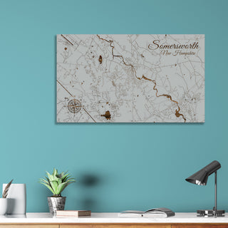 Somersworth, New Hampshire Street Map