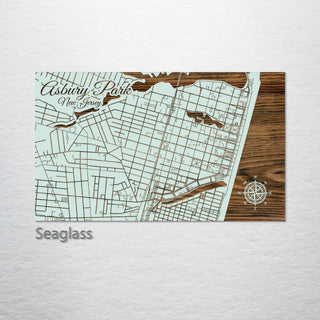Asbury Park, New Jersey Street Map