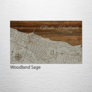 Atlantic Highlands, New Jersey Street Map