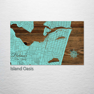 Belmar, New Jersey Street Map