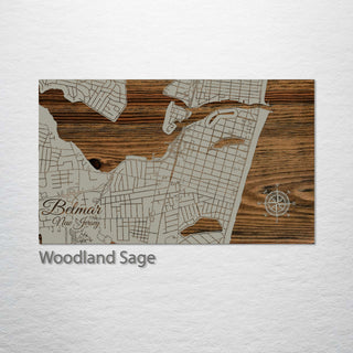 Belmar, New Jersey Street Map