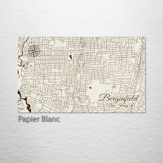 Bergenfield, New Jersey Street Map