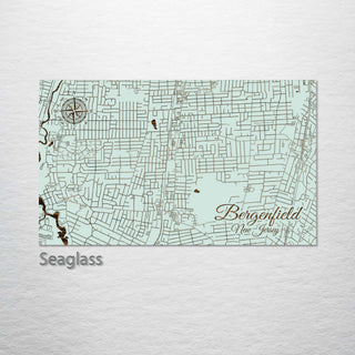 Bergenfield, New Jersey Street Map