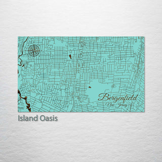 Bergenfield, New Jersey Street Map