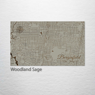 Bergenfield, New Jersey Street Map