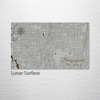 Bergenfield, New Jersey Street Map