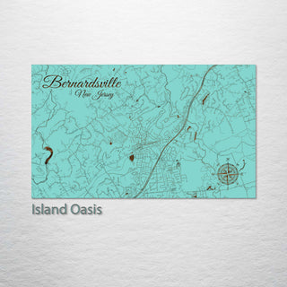 Bernardsville, New Jersey Street Map