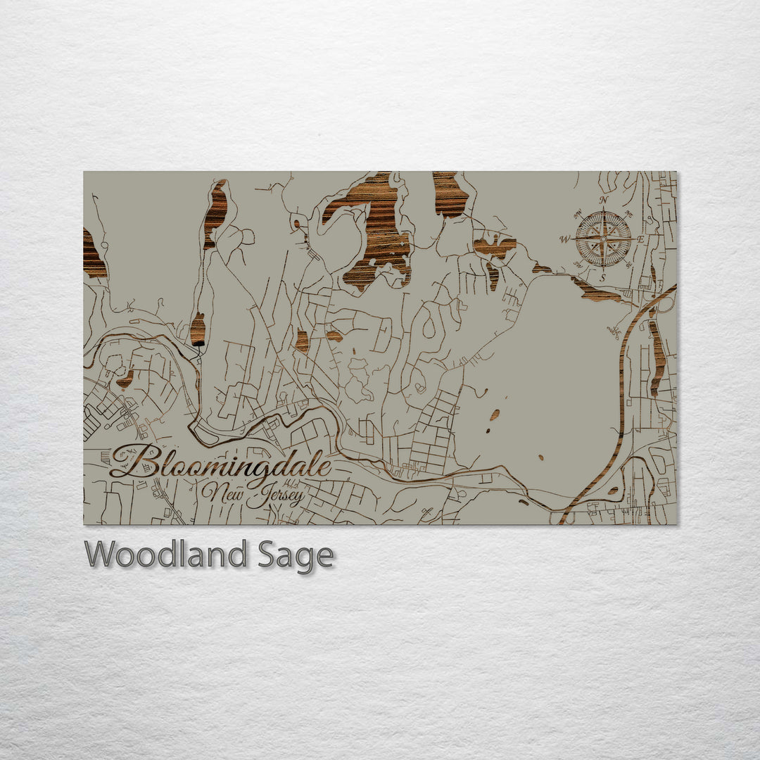 Bloomingdale, New Jersey Street Map