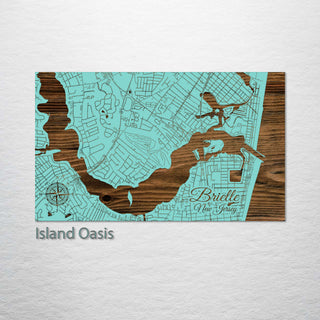 Brielle, New Jersey Street Map