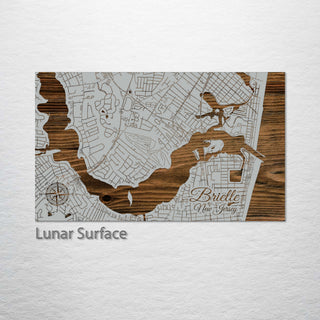 Brielle, New Jersey Street Map