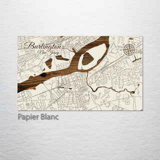 Burlington, New Jersey Street Map