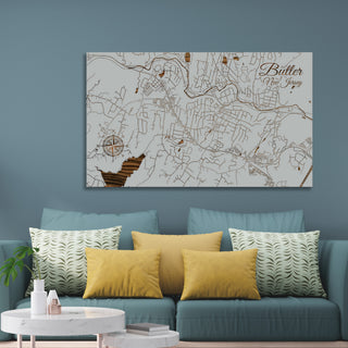 Butler, New Jersey Street Map