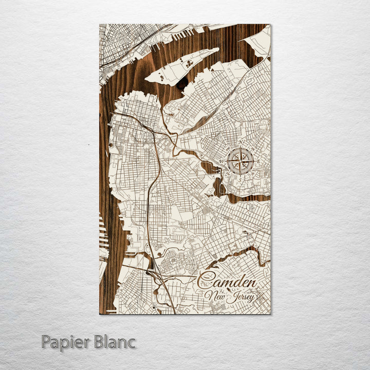 Camden, New Jersey Street Map