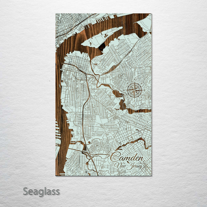 Camden, New Jersey Street Map