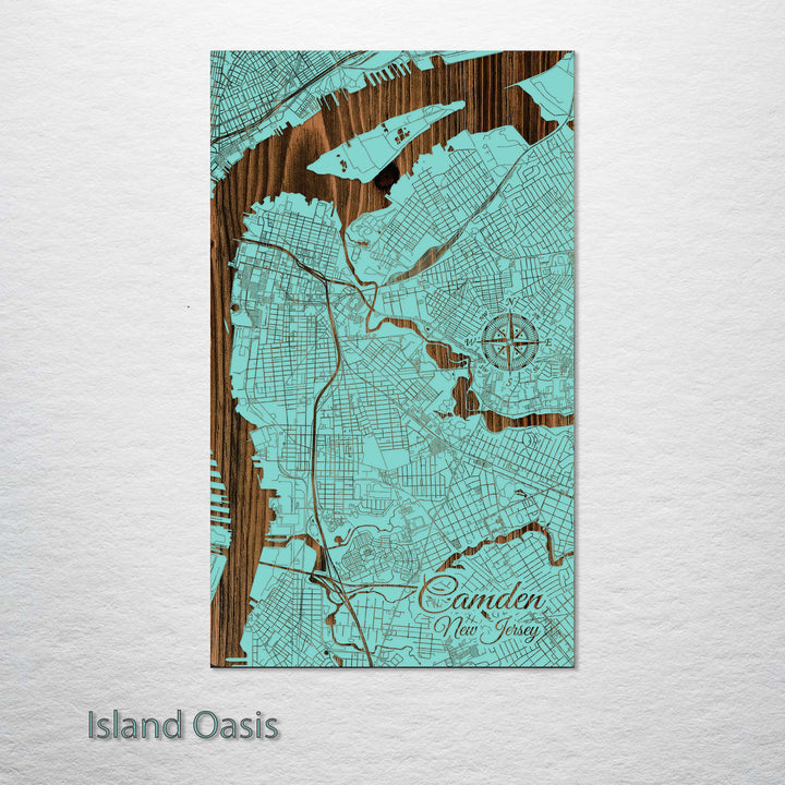 Camden, New Jersey Street Map