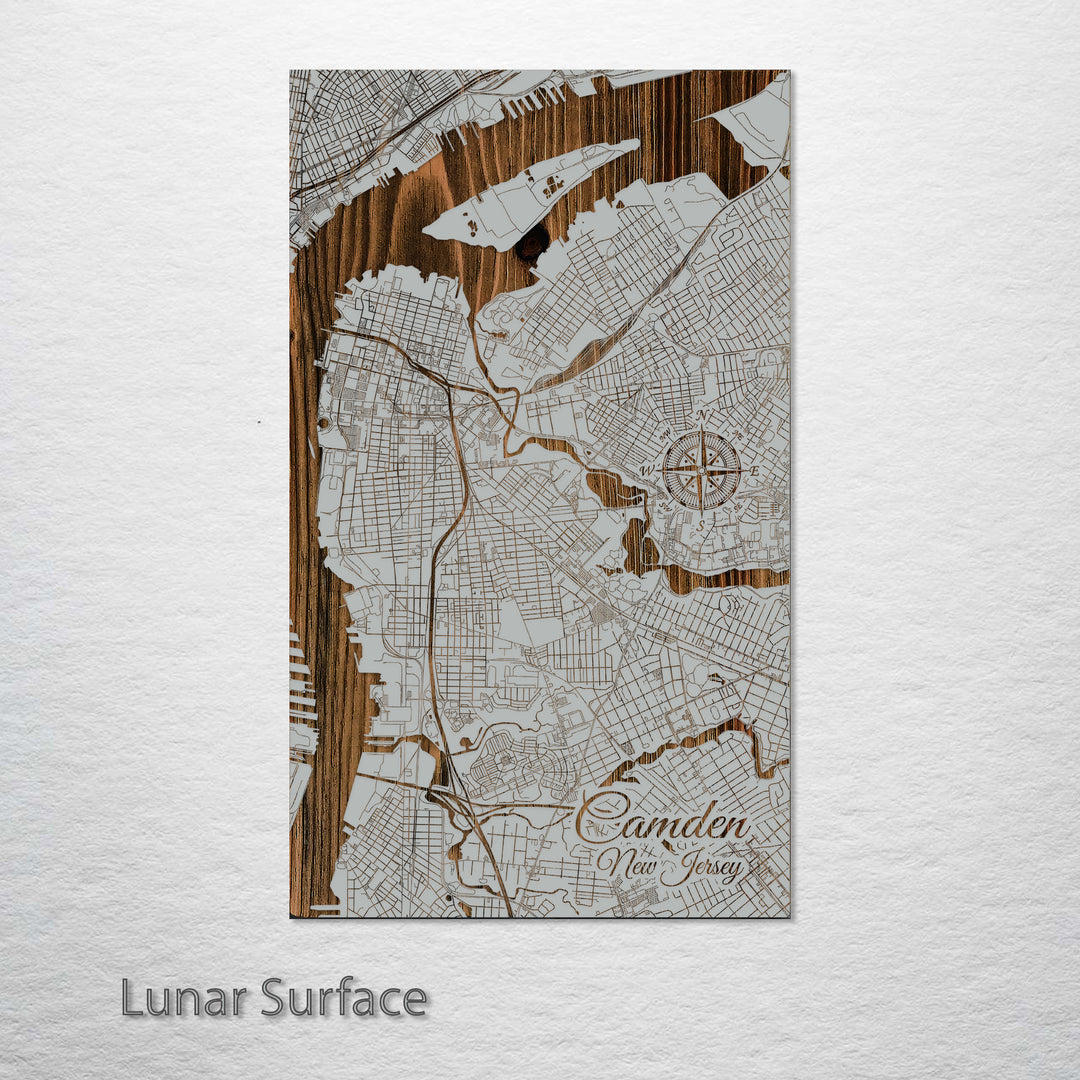 Camden, New Jersey Street Map