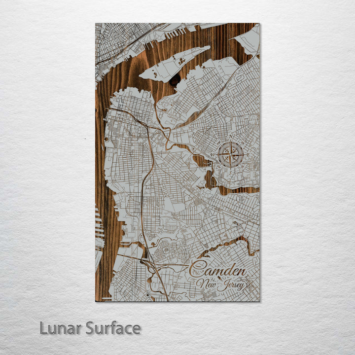 Camden, New Jersey Street Map