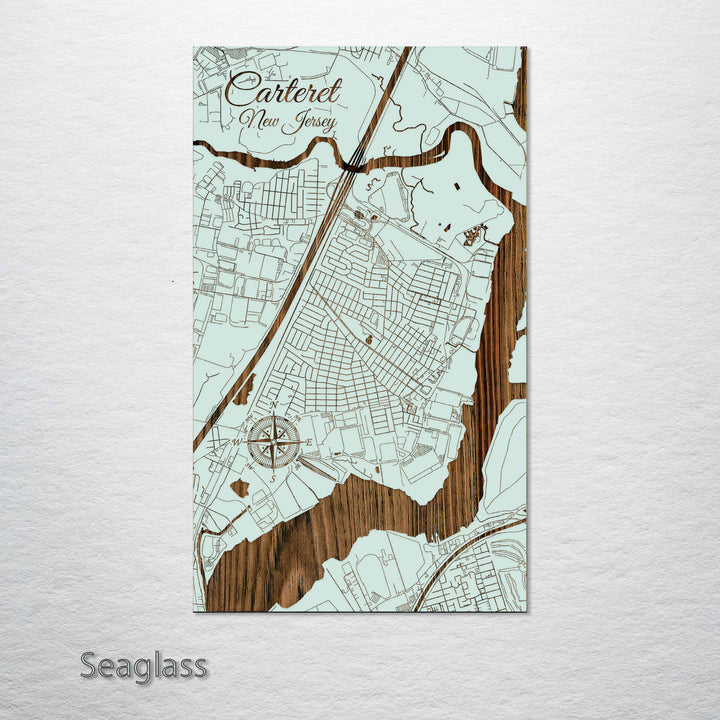 Carteret, New Jersey Street Map