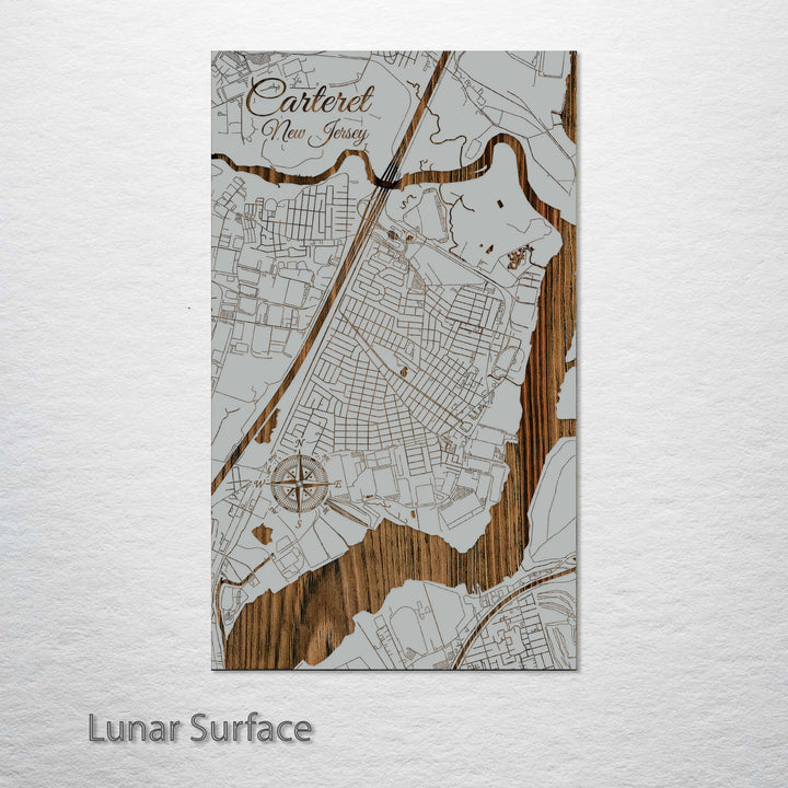 Carteret, New Jersey Street Map