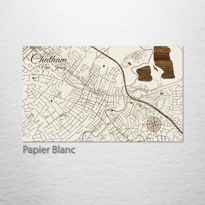 Chatham, New Jersey Street Map