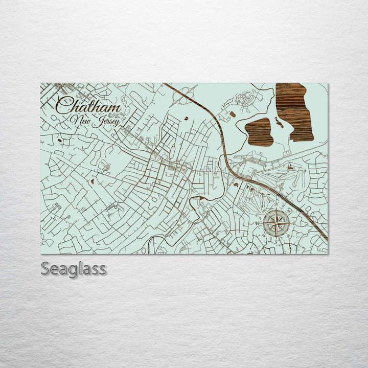 Chatham, New Jersey Street Map