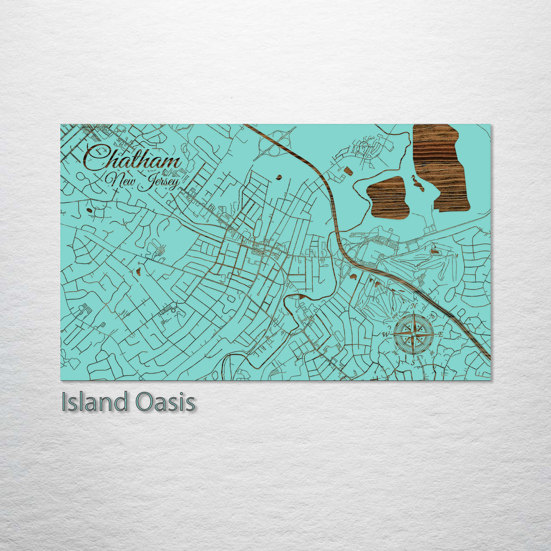 Chatham, New Jersey Street Map