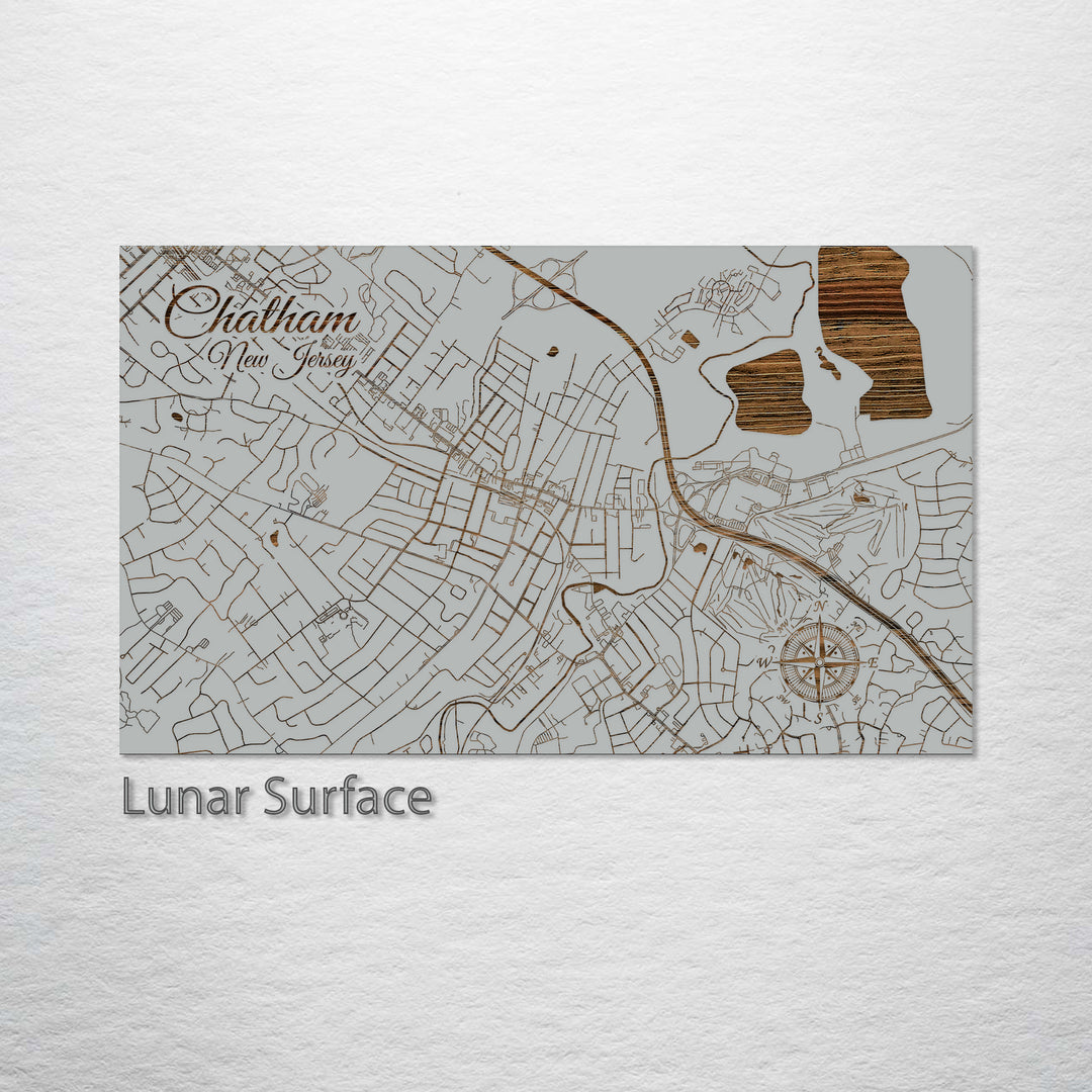 Chatham, New Jersey Street Map