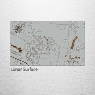 Clayton, New Jersey Street Map