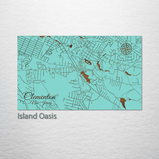 Clementon, New Jersey Street Map
