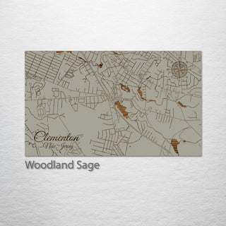 Clementon, New Jersey Street Map