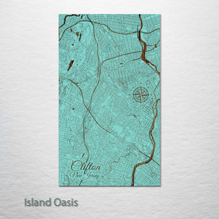 Clifton, New Jersey Street Map