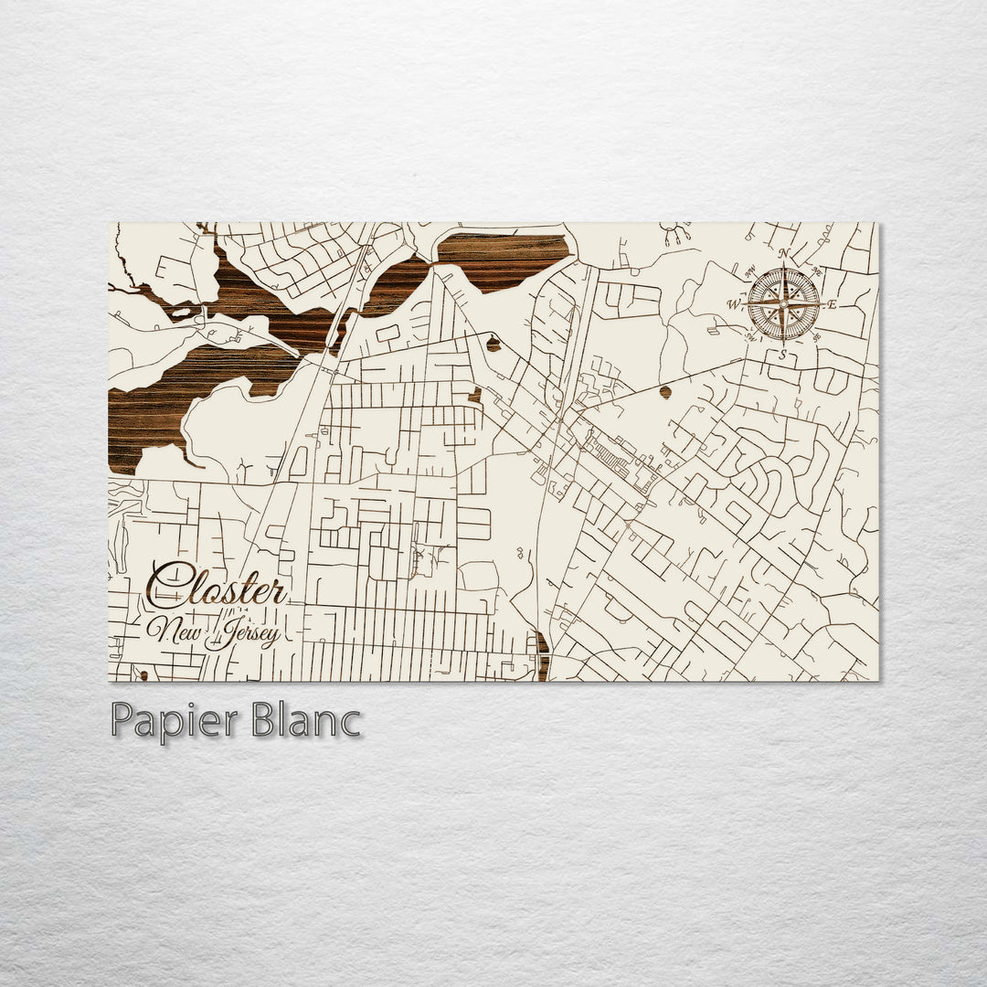 Closter, New Jersey Street Map