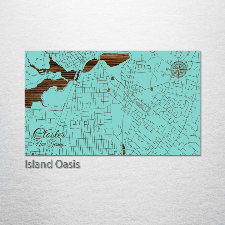 Closter, New Jersey Street Map