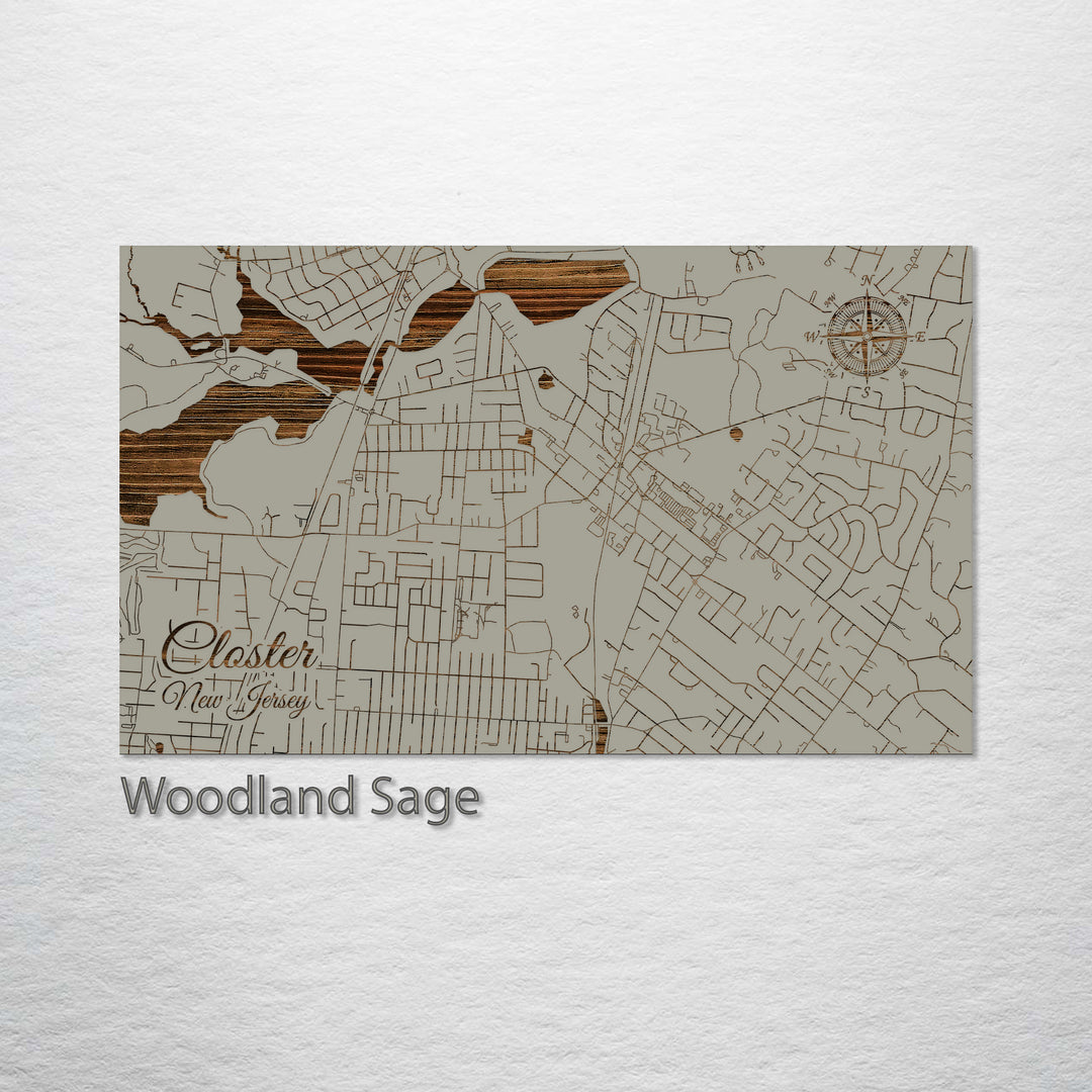 Closter, New Jersey Street Map