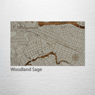 Collingswood, New Jersey Street Map